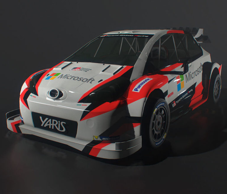 ¡Visualiza en 3D un Toyota WRC 2017!