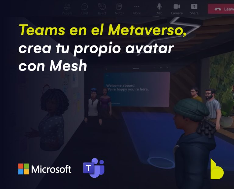Teams en el Metaverso, crea tu propio avatar con Mesh