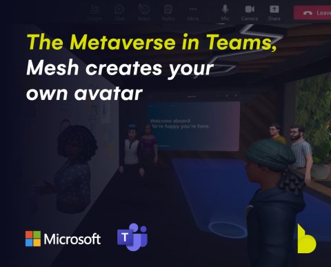 The Metaverse in Teams, Mesh creates your own avatar