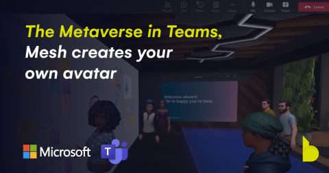 The Metaverse in Teams, Mesh creates your own avatar - Bravent